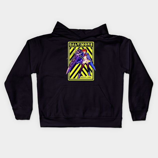 BALTIMORE Kids Hoodie by RayyaShop